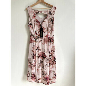 Phase Eight women's Vivien Floral Sleeveless Dress In Pink Size 12UK 8US $255